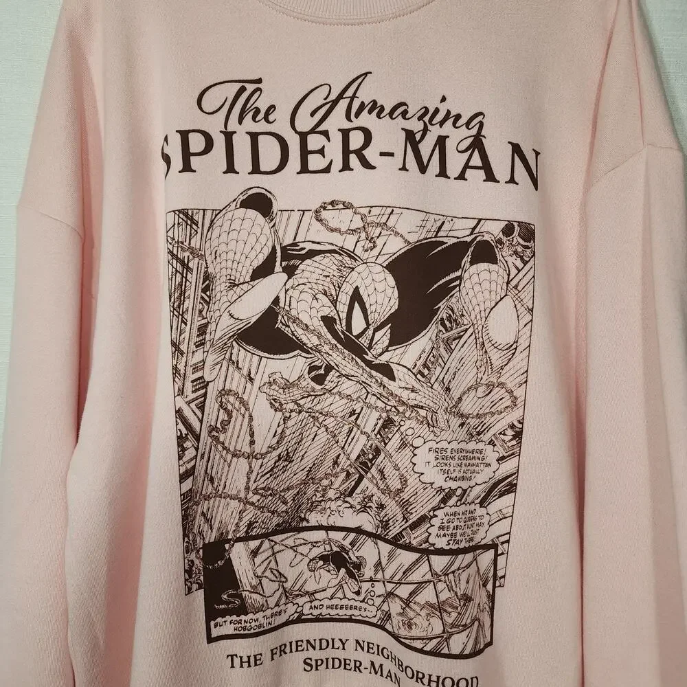 The amazing Spider-Man sweatshirt women's Small NWT